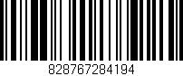 Código de barras (EAN, GTIN, SKU, ISBN): '828767284194'