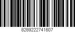 Código de barras (EAN, GTIN, SKU, ISBN): '8289222741607'