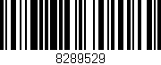 Código de barras (EAN, GTIN, SKU, ISBN): '8289529'