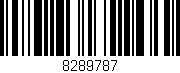 Código de barras (EAN, GTIN, SKU, ISBN): '8289787'