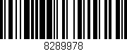 Código de barras (EAN, GTIN, SKU, ISBN): '8289978'