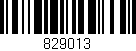 Código de barras (EAN, GTIN, SKU, ISBN): '829013'