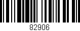 Código de barras (EAN, GTIN, SKU, ISBN): '82906'