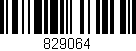 Código de barras (EAN, GTIN, SKU, ISBN): '829064'