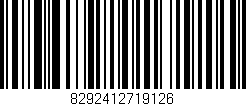 Código de barras (EAN, GTIN, SKU, ISBN): '8292412719126'