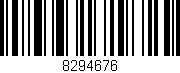 Código de barras (EAN, GTIN, SKU, ISBN): '8294676'