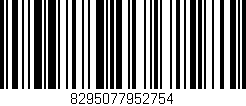 Código de barras (EAN, GTIN, SKU, ISBN): '8295077952754'