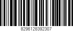 Código de barras (EAN, GTIN, SKU, ISBN): '8296128392307'