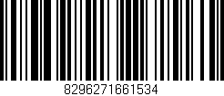 Código de barras (EAN, GTIN, SKU, ISBN): '8296271661534'