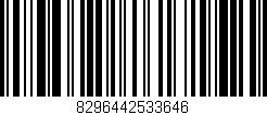Código de barras (EAN, GTIN, SKU, ISBN): '8296442533646'