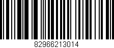Código de barras (EAN, GTIN, SKU, ISBN): '82966213014'