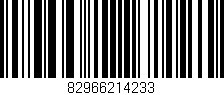 Código de barras (EAN, GTIN, SKU, ISBN): '82966214233'