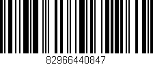 Código de barras (EAN, GTIN, SKU, ISBN): '82966440847'