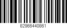 Código de barras (EAN, GTIN, SKU, ISBN): '82966440861'