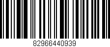 Código de barras (EAN, GTIN, SKU, ISBN): '82966440939'