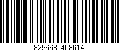 Código de barras (EAN, GTIN, SKU, ISBN): '8296680408614'