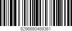 Código de barras (EAN, GTIN, SKU, ISBN): '8296680489361'