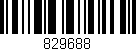 Código de barras (EAN, GTIN, SKU, ISBN): '829688'