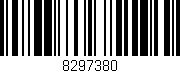 Código de barras (EAN, GTIN, SKU, ISBN): '8297380'