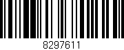 Código de barras (EAN, GTIN, SKU, ISBN): '8297611'