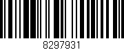 Código de barras (EAN, GTIN, SKU, ISBN): '8297931'