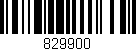 Código de barras (EAN, GTIN, SKU, ISBN): '829900'