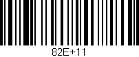 Código de barras (EAN, GTIN, SKU, ISBN): '82E+11'