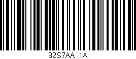 Código de barras (EAN, GTIN, SKU, ISBN): '82S7AA/1A'