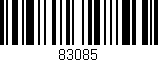 Código de barras (EAN, GTIN, SKU, ISBN): '83085'