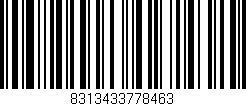 Código de barras (EAN, GTIN, SKU, ISBN): '8313433778463'
