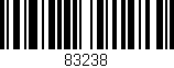 Código de barras (EAN, GTIN, SKU, ISBN): '83238'