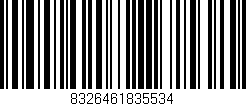 Código de barras (EAN, GTIN, SKU, ISBN): '8326461835534'