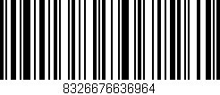 Código de barras (EAN, GTIN, SKU, ISBN): '8326676636964'