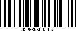 Código de barras (EAN, GTIN, SKU, ISBN): '8326685892337'