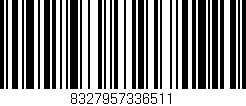 Código de barras (EAN, GTIN, SKU, ISBN): '8327957336511'