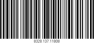 Código de barras (EAN, GTIN, SKU, ISBN): '8328.137.11808'