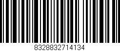 Código de barras (EAN, GTIN, SKU, ISBN): '8328832714134'