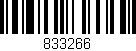 Código de barras (EAN, GTIN, SKU, ISBN): '833266'