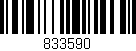 Código de barras (EAN, GTIN, SKU, ISBN): '833590'