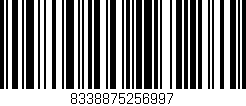 Código de barras (EAN, GTIN, SKU, ISBN): '8338875256997'
