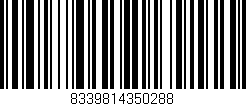 Código de barras (EAN, GTIN, SKU, ISBN): '8339814350288'
