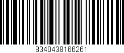 Código de barras (EAN, GTIN, SKU, ISBN): '8340438166261'