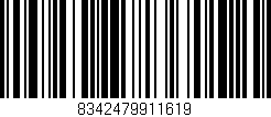 Código de barras (EAN, GTIN, SKU, ISBN): '8342479911619'