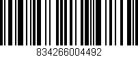 Código de barras (EAN, GTIN, SKU, ISBN): '834266004492'