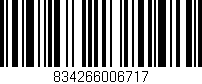 Código de barras (EAN, GTIN, SKU, ISBN): '834266006717'