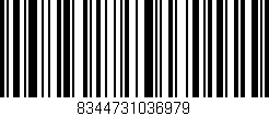 Código de barras (EAN, GTIN, SKU, ISBN): '8344731036979'