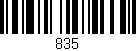 Código de barras (EAN, GTIN, SKU, ISBN): '835'