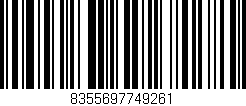 Código de barras (EAN, GTIN, SKU, ISBN): '8355697749261'