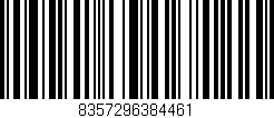 Código de barras (EAN, GTIN, SKU, ISBN): '8357296384461'