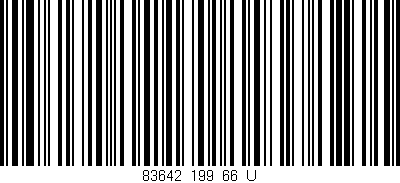 Código de barras (EAN, GTIN, SKU, ISBN): '83642_199_66_U'
